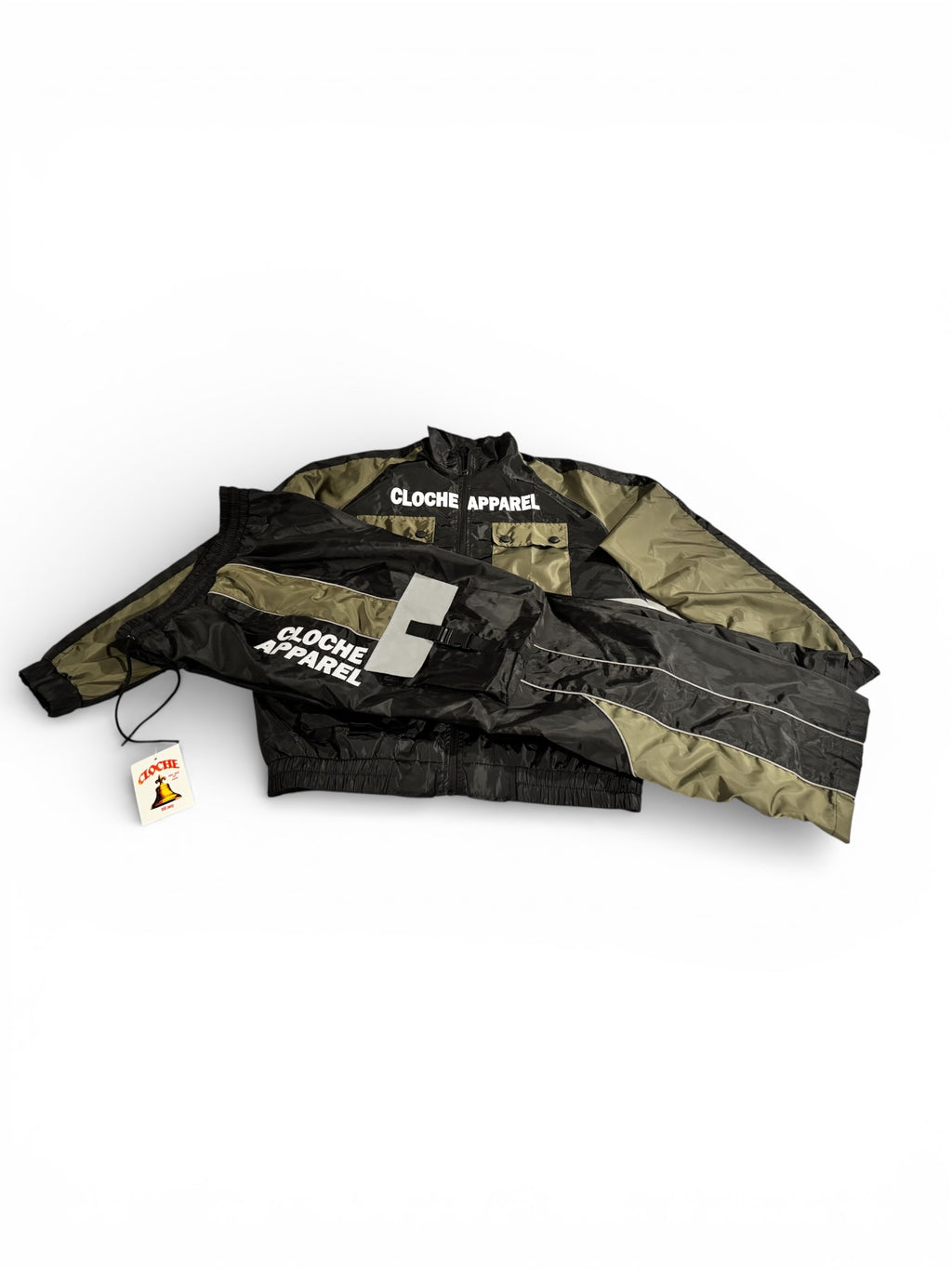 (Olive) Cloche Classic Windbreaker Set