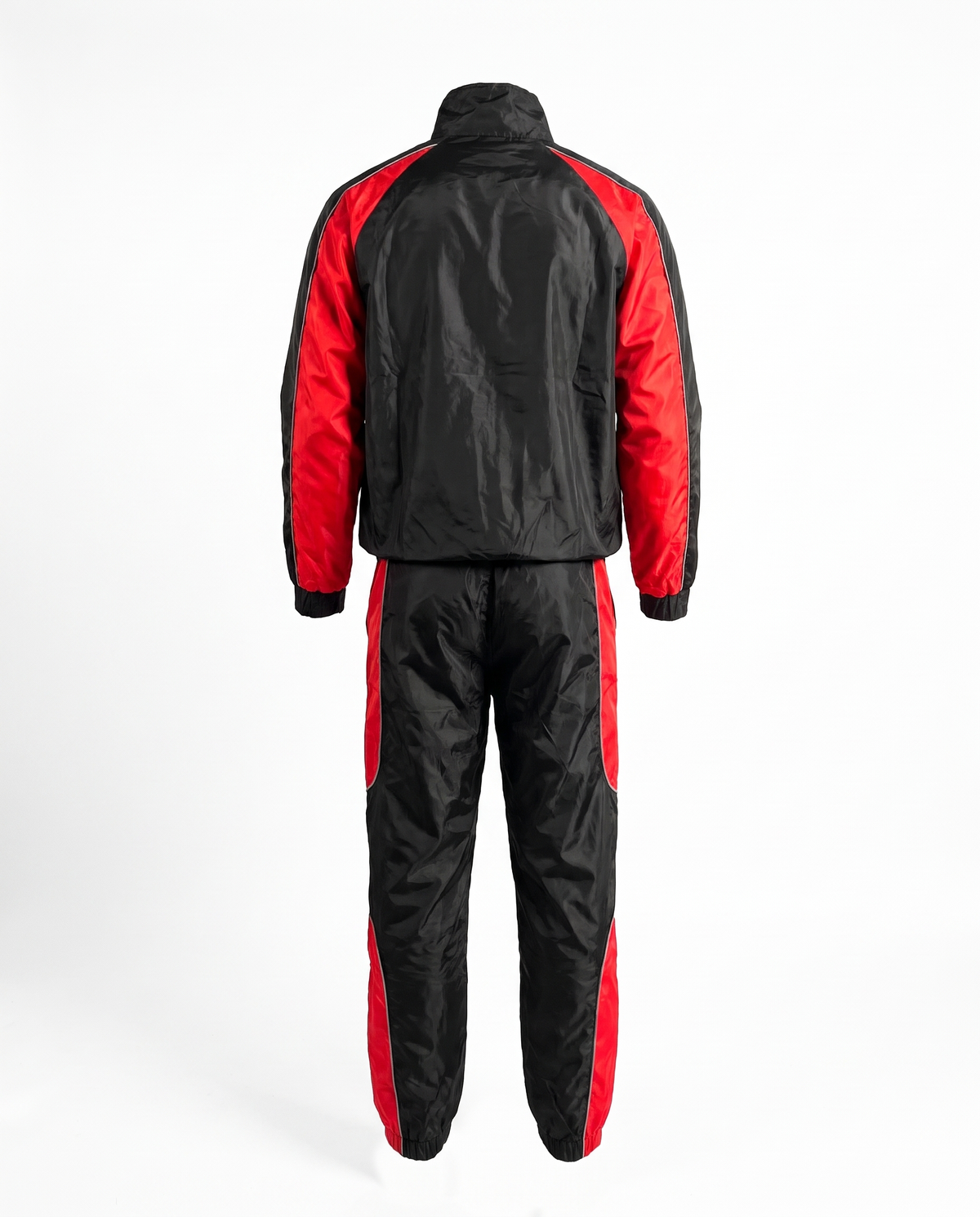 Red Cloche Classic Windbreaker Set back view