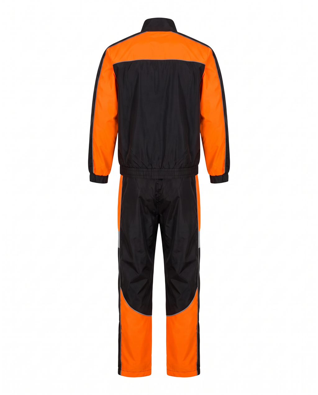 Orange Cloche Classic Windbreaker Set back view