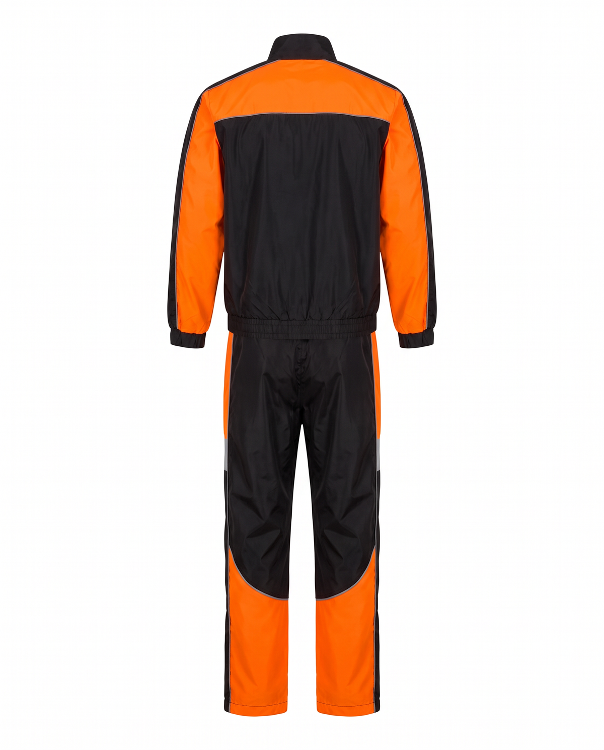 Orange Cloche Classic Windbreaker Set back view